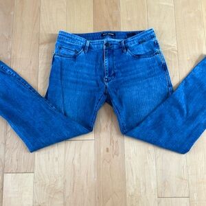 Mens Mavi Jeans, Jake cut, slim leg, size 35, 32 length shortened to 31”